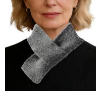 Knit Scarf for Women, Soft and Warm Neck Wrap, Winter Scarf for Cold Weather, Fall, Christmas, Holiday, Evening, Travel, Sci, and Snow, Perfect for Ladies, Mothers, Teens 30.31inchx4.33 Inch, grigio