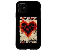 KNIT TO QUIT THE JITTERS Custodia per iPhone 11