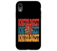 Knitologist Frase Divertente per Donne che Amano Lavorare a Custodia per iPhone XR