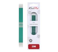 KnitPro 20 cm x 3,00 Millimetri Alluminio Zing Maglia a Due Punte per Il Verde