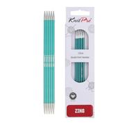 KnitPro 20 cm x 3,25 Millimetri Alluminio Zing Maglia a Due Punte per Il Verde