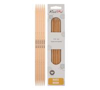 KnitPro 20 cm x 5 mm Betulla Basix Doppie Aghi Point
