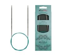 KnitPro 36054 - Ferri circolari Mindful, 2,75 mm, 40 cm, colore: Verde blu