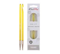 KnitPro Trendz: Uncinetto: Afgano/tunisino: estremità Singola: 6,00 mm, Acrilico, Giallo