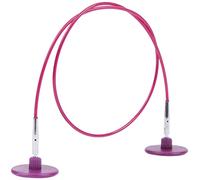 KnitPro Cable, Metallo e plastica, Purple, One Size