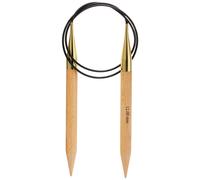 KnitPro 80 cm x 12 mm Nego circolare fisso Basix Birch Gold Bruin