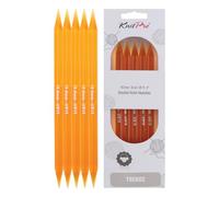 KNITPRO Aghi 20 cm x 10,00 mm in Doppia Maglia Appuntito, Multicolori