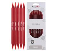 KnitPro Aghi 20 cm x 12,00 mm in Doppia Maglia Appuntito, Multicolori