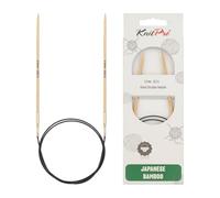 KnitPro Ago Circolare in bambù, 40 cm, 3 Pezzi, 3 Pezzi