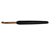 KnitPro - Alluminio Softgrip Gold & Black (2,50 mm) Uncinetto - 1 unità