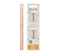 KnitPro Basix Betulla: Uncinetto: estremità Singola, 15 cm x 3,50 mm, Legno, Multi-Colour