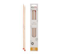 KnitPro Basix Birch: Ferri da Maglia: estremità Singola: 35 cm x 3,75 mm, Legno di Betulla, Multicolore