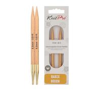 KnitPro - Basix Birch Intercambiabile 6,00 mm Punte a Maglia Circolare - 1 conteggio