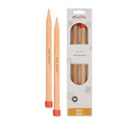 KnitPro Basix - Ferri a 1 Punta 30 cm x 15 mm, Colore: Betulla