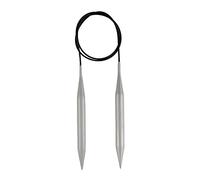 KnitPro Basix - Ferri circolari in alluminio, 100 cm, 5,50 mm, 3 pezzi