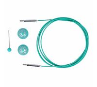 KnitPro Cable, Lega di Acciaio, Blue, One Size