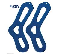 KnitPro Confezione Fermamaglie Per Calze Aqua 3 Misure Piccolo Medio Grande Blu