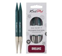 KnitPro Dreamz - Aghi intercambiabili (speciali), 10 cm, misura US 11 (8 mm)