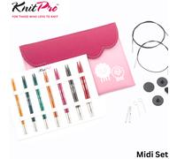 KnitPro Dreamz Kit Di Ferri Circolari Intercambiabili In Legno Di Betulla