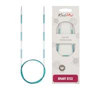 KnitPro Ferri da maglia K42085 – circolari, Metallo Nylon, Verde 3,00 mm