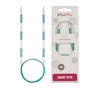 KnitPro Ferri da maglia: circolare, metallo, verde, 4,5 mm