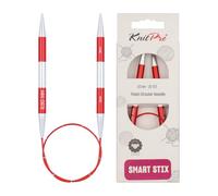 KnitPro - Ferri da maglia circolari, 40 x 6,5 mm, colore: Rosso