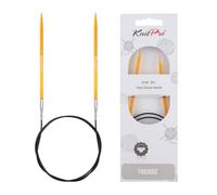 KnitPro - Ferri da Maglia circolari, 80 cm, 4,0 mm Arancione
