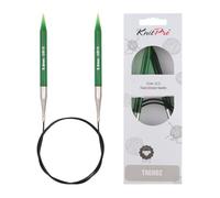 KnitPro - Ferri da Maglia circolari, 80 cm, 9,0 mm Verde