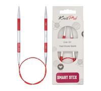 KnitPro Ferri da Maglia: circolari, Alluminio, Rosso, 5 mm