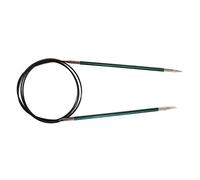 KnitPro-Ferri da Maglia circolari fissi Royale, in Betulla, in Ottone, Multicolore, 120 cm x 3,5 mm