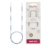 KnitPro K42063 Ferri da Maglia: circolari, Metallo Nylon, Blu, 2,50 mm