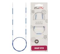 KnitPro Ferri da maglia: circolari, metallo, blu, 2 mm