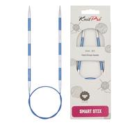 KnitPro Ferri da maglia: circolari, metallo, blu, 4 mm