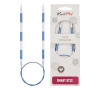 KnitPro Ferri da Maglia: circolari, Metallo Nylon, Blu, 4,50 mm