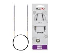KnitPro Ferri da maglia J'Adore Cubics - Ferri circolari fissi - 80 cm x 3,50 mm