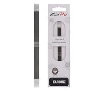 KnitPro - Ferro da Maglia a Doppia Punta Karbonz, Dimensioni: 15cm, 1.75 mm