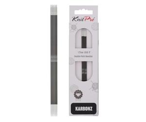 KnitPro - Ferro da Maglia a Doppia Punta Karbonz, Dimensioni: 15cm, 1.75 mm