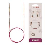 KnitPro - Ferro da Maglia Circolare in Legno, Lunghezza del Cordoncino: 120 cm, 2.50