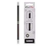 KnitPro - Ferro da Maglia, Diametro 1,50 mm, Lunghezza 15 cm, in Fibra di Carbonio