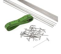 KnitPro Filo di Blocco del Pizzo x 8, Acciaio Inossidabile, Argento, 36 x 0.9 x 5 cm 599.99 Grams