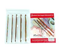 KnitPro Gancio, Legno, Multicolore, 22 x 0,9 x 12,5 cm