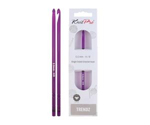 KnitPro - Gancio per uncinetto, Trendz, 15 cm x 5 mm