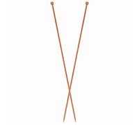 KnitPro Ginger Aghi Da Maglia Dritti In Legno 35cm - Misure: 3mm-12mm