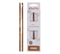 KnitPro Uncinetto, Legno, Marrone, 4,50 mm