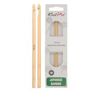 KnitPro Häkelnadel Uncinetto, bambù, Naturale, 12 x 0.65 x 0.65 cm