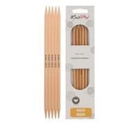 KnitPro Internazionale Aghi Basix 6,00 Millimetri 6,00 Millimetri 20 Centimetri 20 Centimetri Betulla