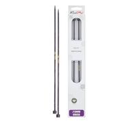 KnitPro Jadore Cubics, ferri da maglia a punta singola, diametro 4,00 mm, lunghezza 30 cm