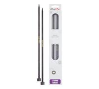 KnitPro Jadore Cubics, ferri da maglia a punta singola, diametro 6,00 mm, lunghezza 30 cm