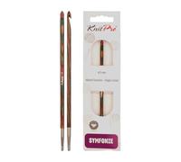 KnitPro K20746 Uncinetto tunisino Afgano, Legno, Multicolore, 4.50