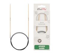 KnitPro K22201 Ferri da Maglia circolari, bambù, Oro, 2,00 mm